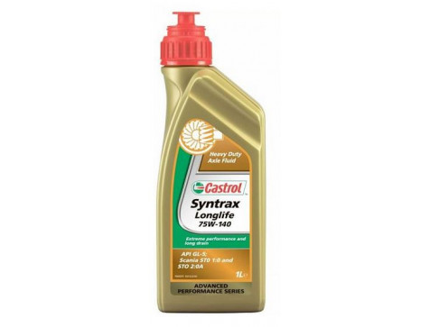 Масло Трансмиссионное 75w140 GL5 1л Castrol Syntrax Longlife (замена SAFX)