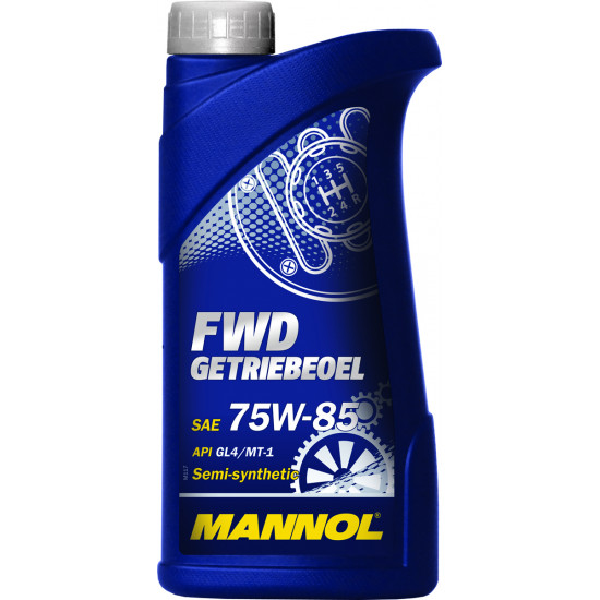 Масло Трансмиссионное 75w85 GL4 1л Mannol FWD п/с