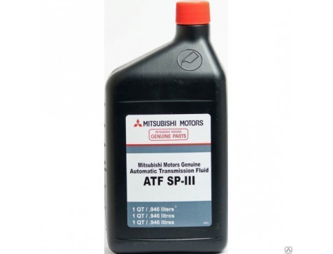 Масло Трансмиссионное MITSUBISHI ATF SP III АКПП 1л Масло Трансмиссионное MITSUBISHI ATF SP III АКПП 1л