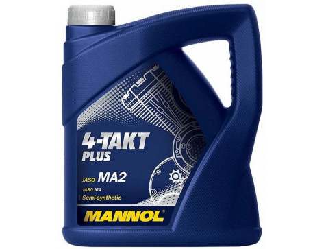 Масло моторное 4-х такт 10w40 4л MANNOL PLUS JASO MA2