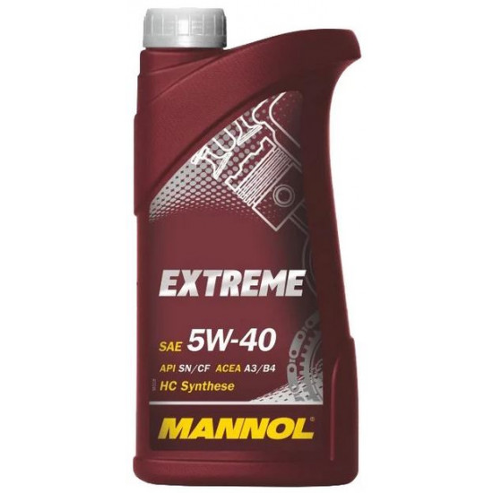 Масло моторное 5w40 1л Mannol Extreme син