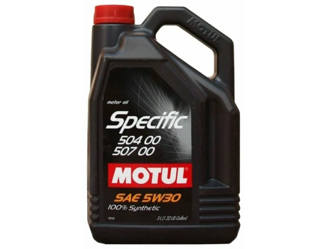 Масло моторное 5w30 5л MOTUL Specific VW504/507 син Масло моторное 5w30 5л MOTUL Specific VW504/507 син