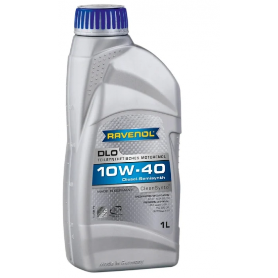 Масло моторное 10w40 1л RAVENOL DLO п/с