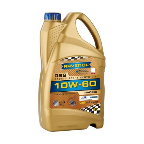 Масло моторное 10w60 4л RAVENOL Rasing Sport Sinto син