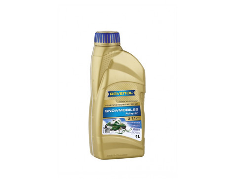 Масло моторное 2-х такт RAVENOL 1л. для мотосаней син Масло моторное 2-х такт RAVENOL 1л. для мотосаней син