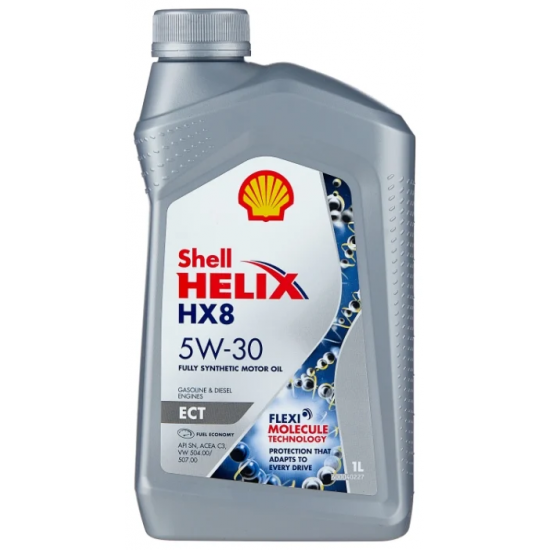 Масло моторное 5w30 1л Shell HELIX HX8 ECT син.