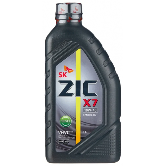 Масло моторное 10w40 1л ZIC X7 Diesel п/с.