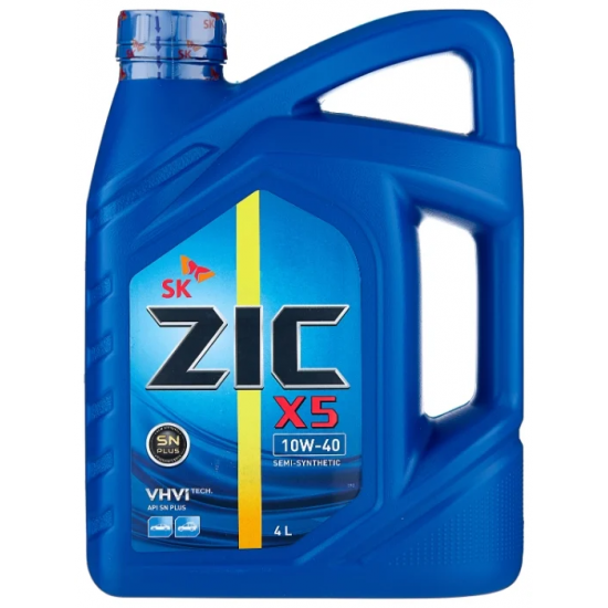 Масло моторное 10w40 4л ZIC X5 Масло моторное 10w40 4л ZIC X5
