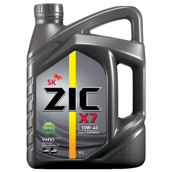 Масло моторное 10w40 6л ZIC X7 LS Diesel п/с. Масло моторное 10w40 6л ZIC X7 LS Diesel п/с.