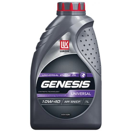 Масло моторное 10w40 1л Лукойл GENESIS UNIVERSAL п/с