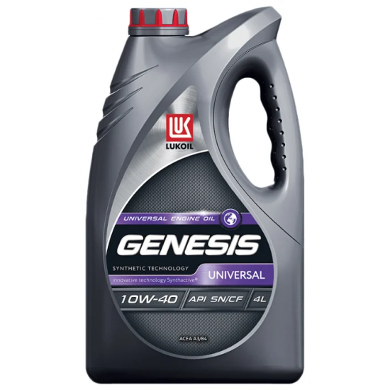 Масло моторное 10w40 4л Лукойл GENESIS UNIVERSAL п/с